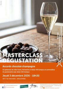 RDV du 13 (décembre 2026) - Accord chocolat-champagne